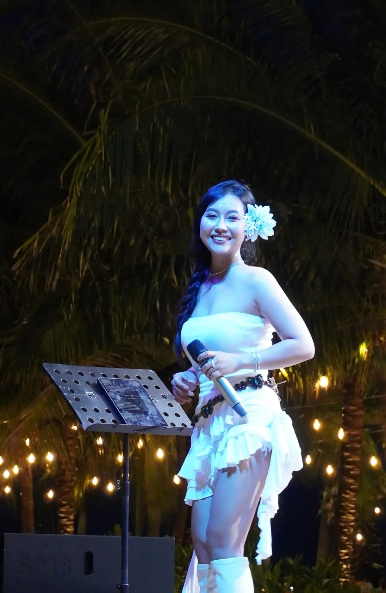 Ca sĩ SunVibes Band biểu diễn